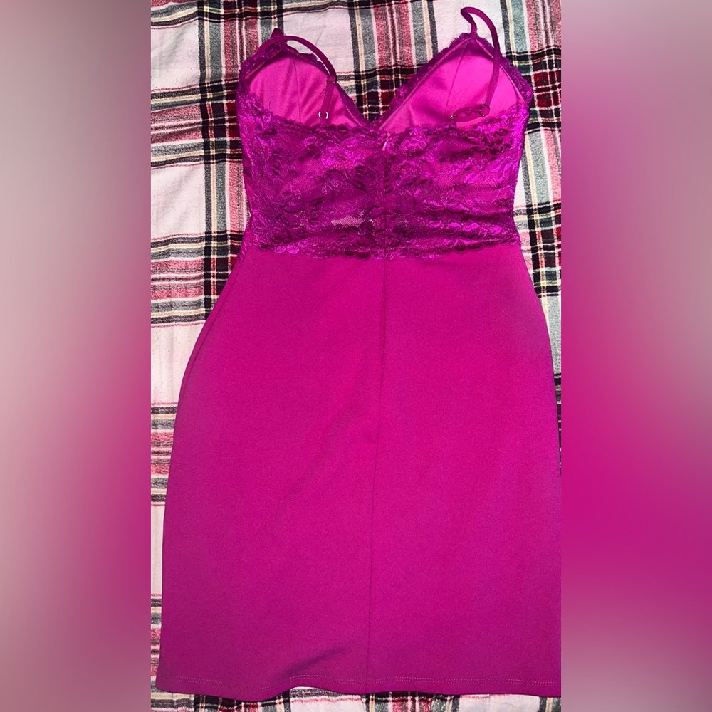 Purple dress